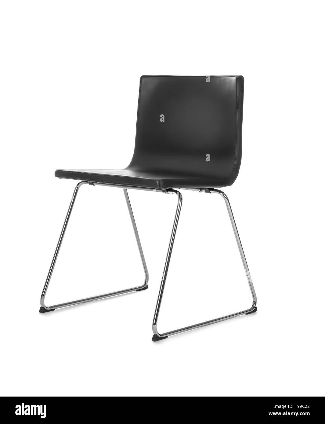 Comfortable chair on white background Stock Photo Alamy