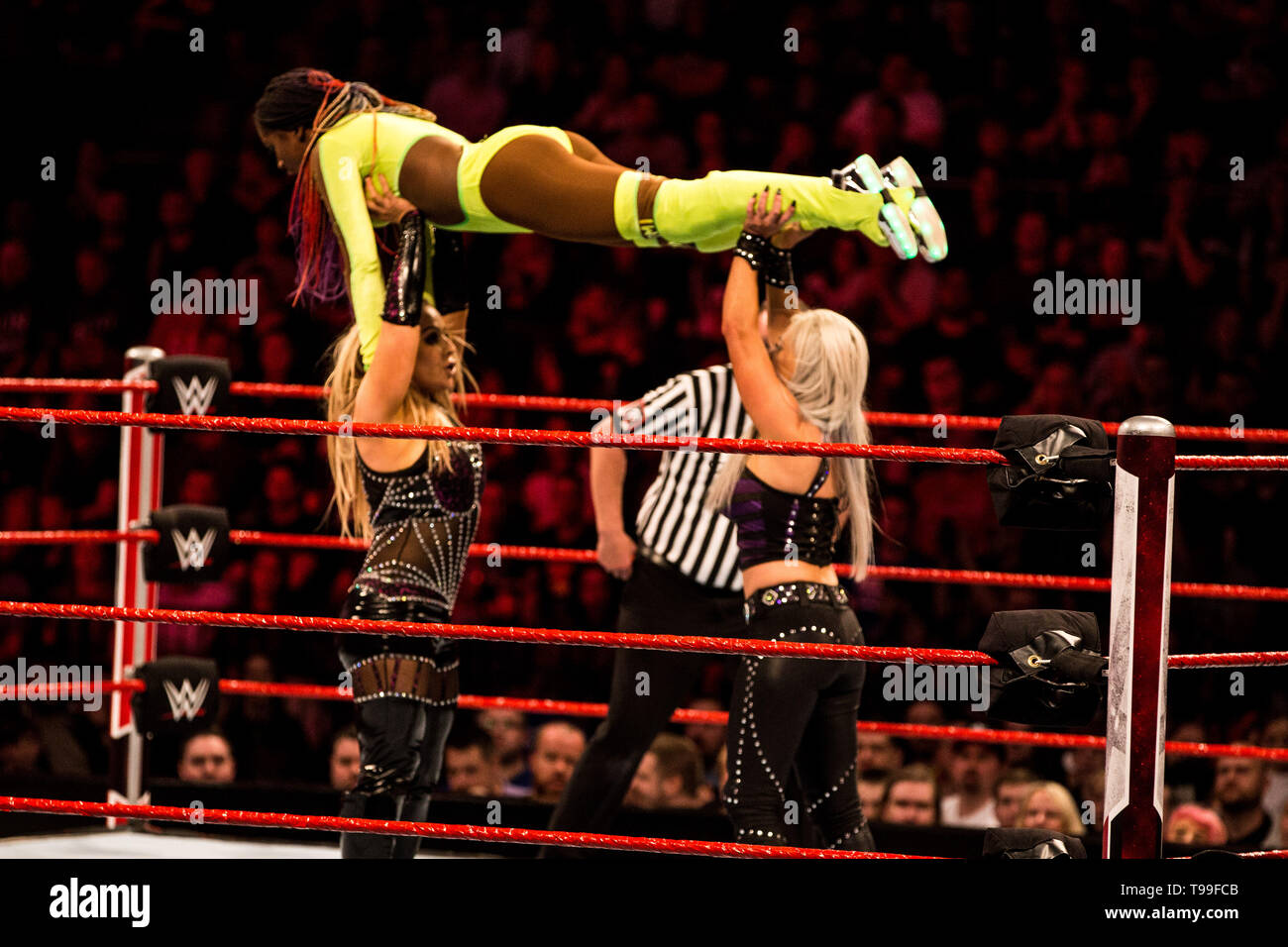 WWE Monday Night Raw at 02 Arena. London. on the 13th May 2019 Stock Photo
