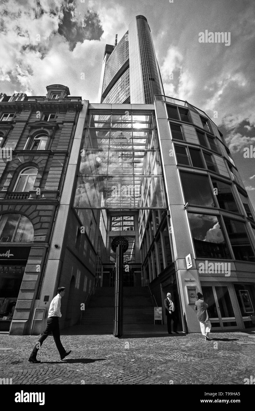 Architecture germany frankfurt main Black and White Stock Photos ...
