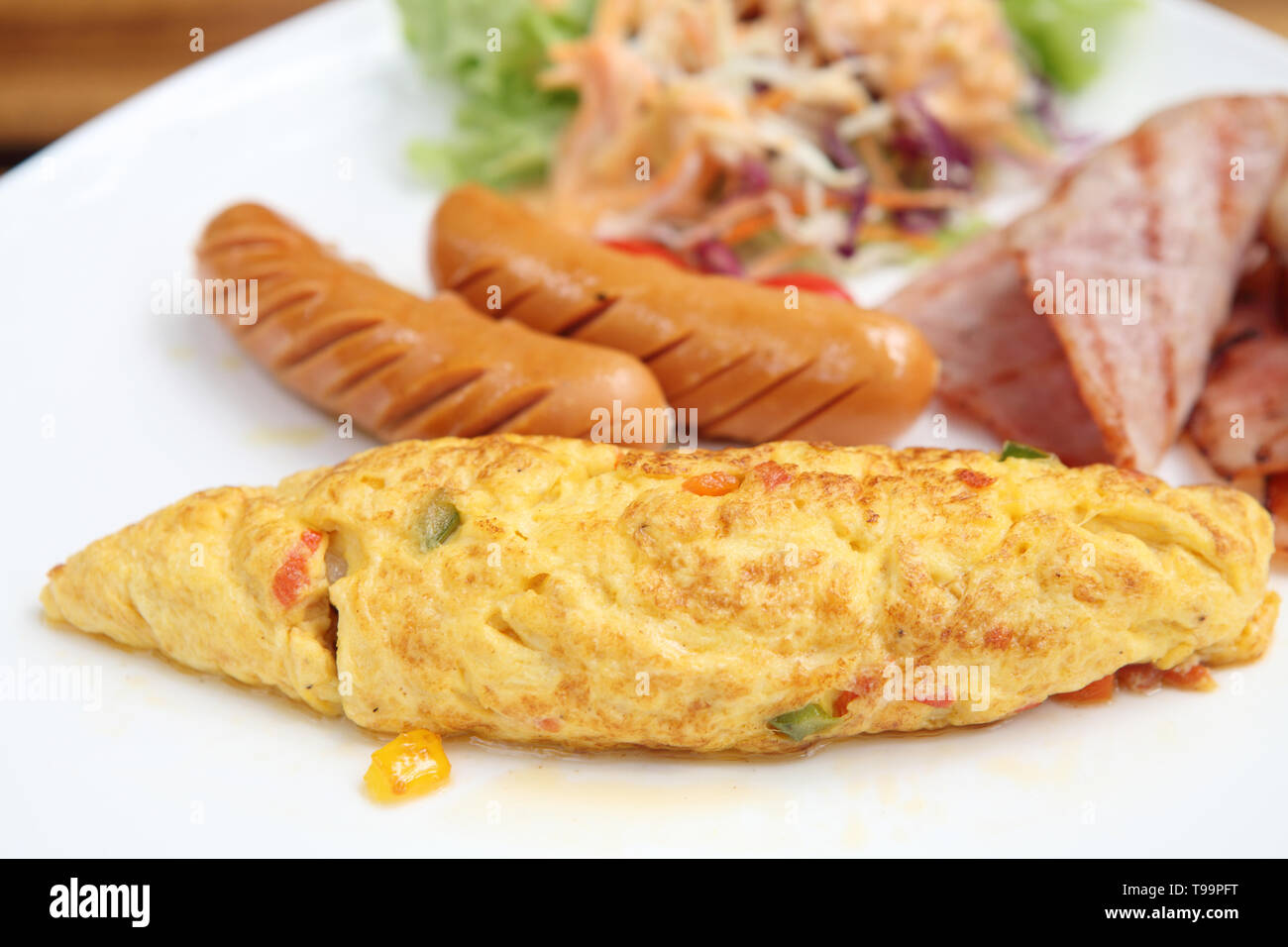 omelette Stock Photo