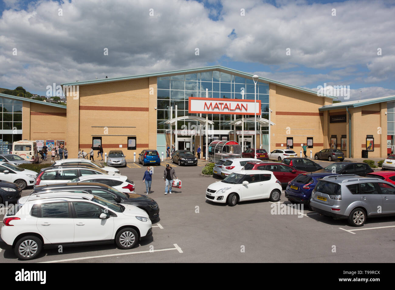 Vale Retail Park, Llantrisant Stock Photo Alamy