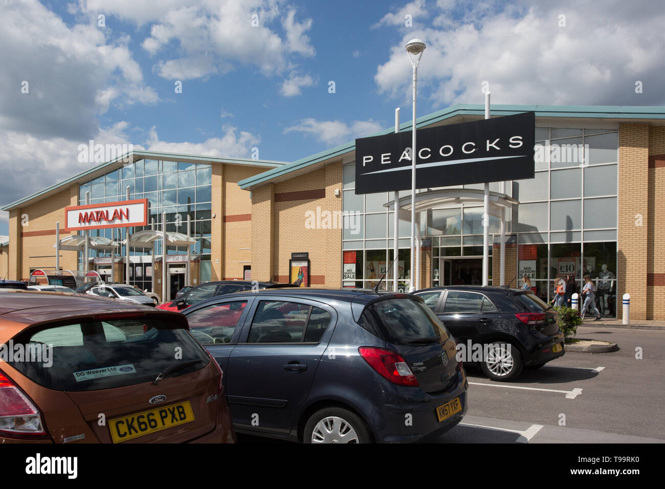 Vale Retail Park, Llantrisant Stock Photo Alamy