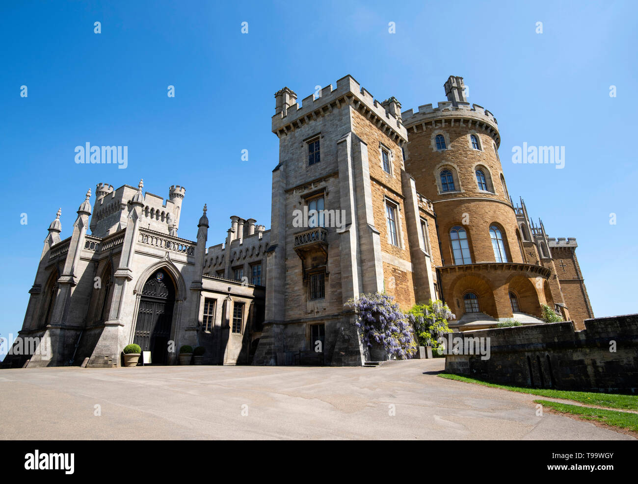 Belvoir castle in vale belvoir hi-res stock photography and images - Alamy