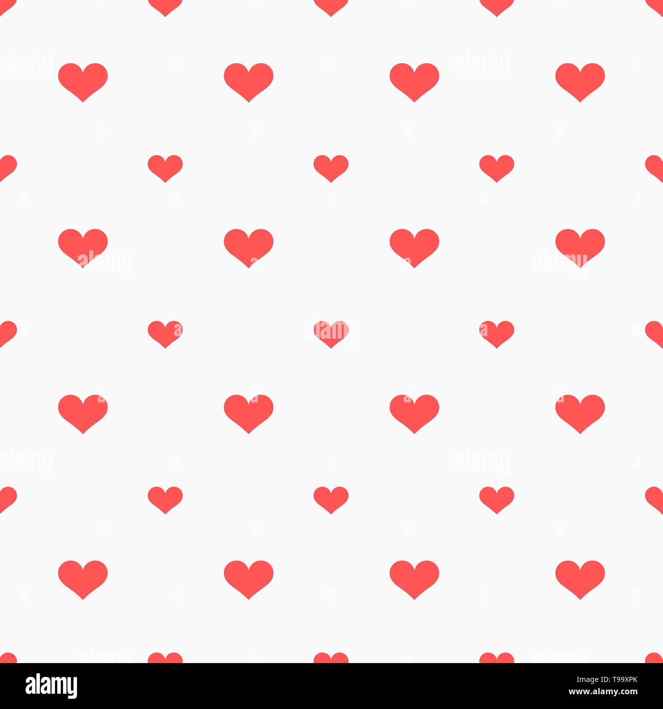 Hearts seamless pattern cute background. Vector illustration Stock ...