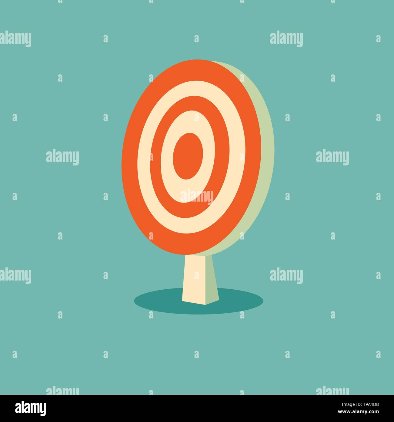 archery target icon Stock Vector Image & Art Alamy
