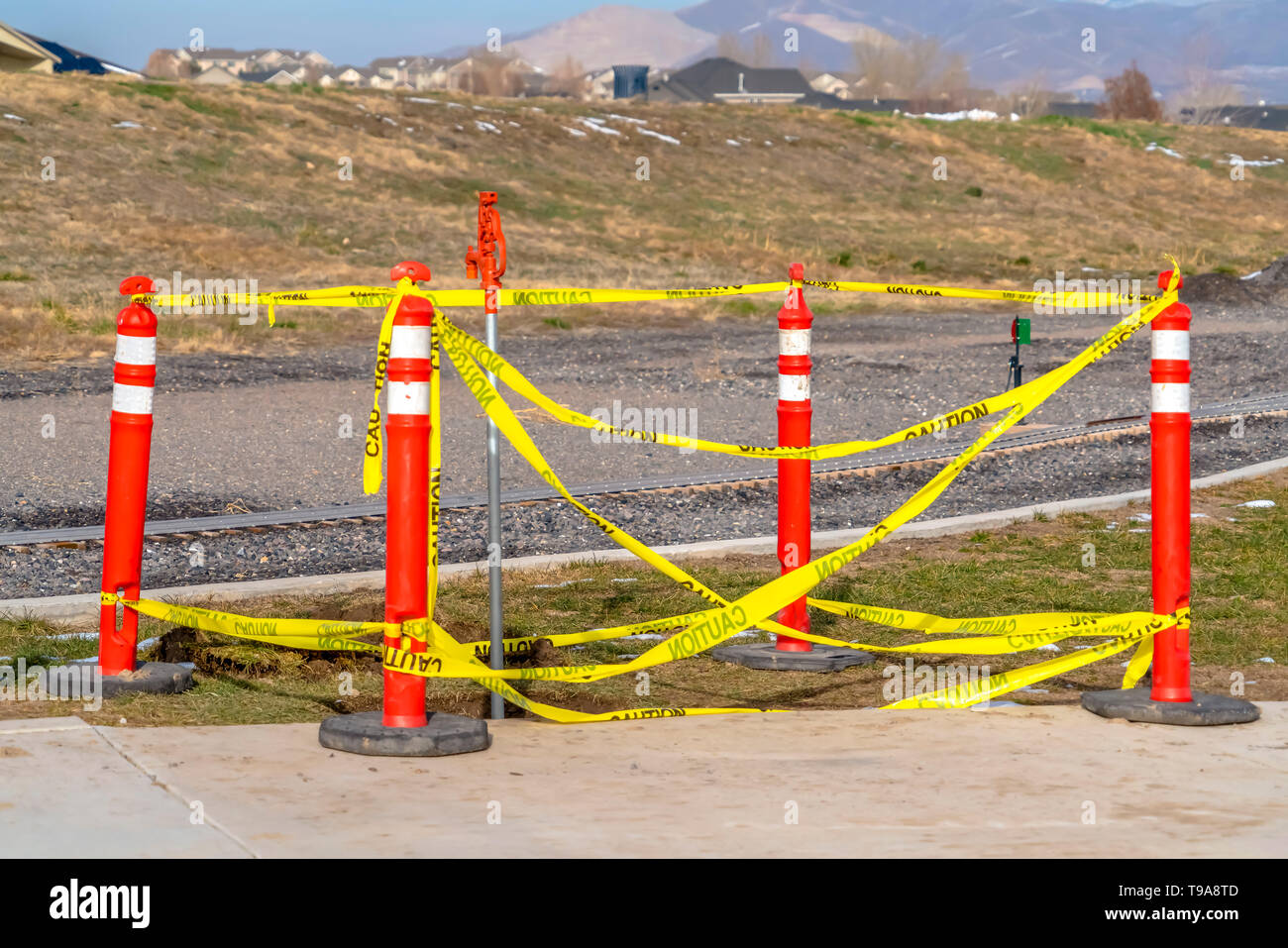 Traffic Barriers Stock Photos & Traffic Barriers Stock Images Alamy