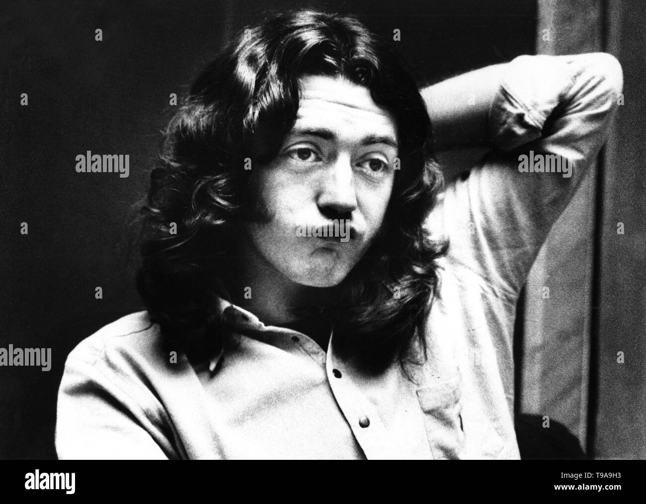 Rory Gallagher, Amsterdam, Netherlands - 1975,  (Photo Gijsbert Hanekroot) *** Local Caption *** Rory Gallagher Stock Photo