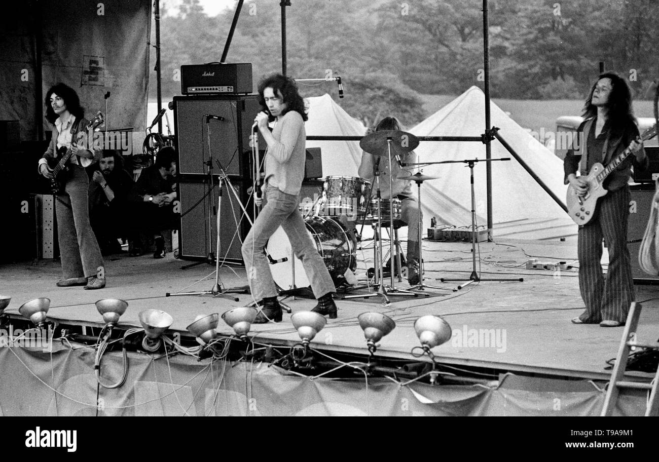 Free, Paul Rodgers, Leeds England ,  - ,  (Photo Gijsbert Hanekroot) *** Local Caption *** rock festival Stock Photo