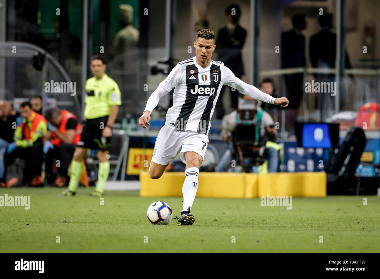 Milan, Italy. 27 April 2019. Campionato Italiano Serie A. Inter vs Juventus  1-1. Cristiano Ronaldo, Juventus Stock Photo - Alamy