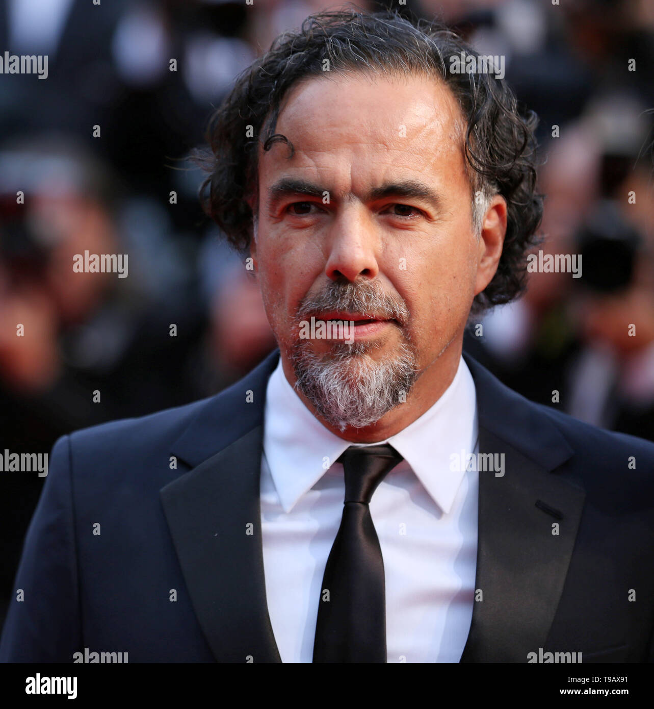CANNES, FRANCE - MAY 17: President of the Main competition jury Alejandro Gonzalez Inarritu attends the screening of 'Pain And Glory (Dolor Y Gloria/ Douleur Et Gloire)' during the 72nd Cannes Film Festival (Credit: Mickael Chavet/Project Daybreak/Alamy Live News) Stock Photo
