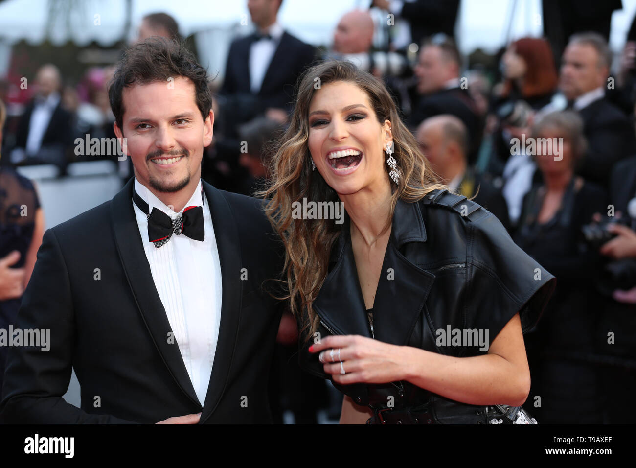 Cannes, France. 17th May, 2019. CANNES, FRANCE - MAY 17: Miss France 2011 Laury Thilleman and boyfriend Juan Arbelaez attends the screening of 'Pain And Glory (Dolor Y Gloria/ Douleur Et Gloire)' during the 72nd Cannes Film Festival ( Credit: Mickael Chavet/Alamy Live News Stock Photo