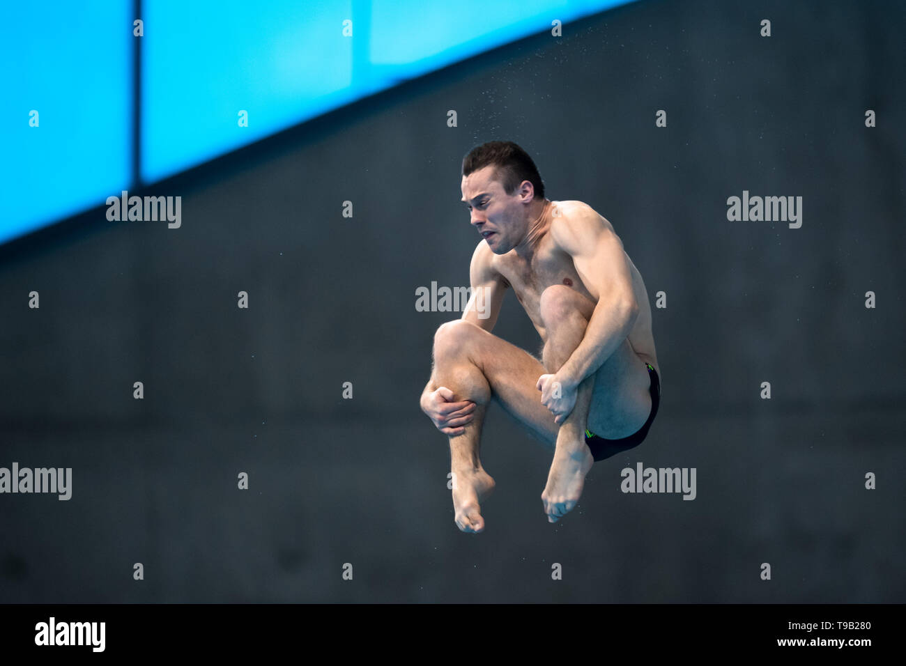 London, UK. 18th May, 2019. Oleg Kolodiy of Ukraine competes in Men’s ...