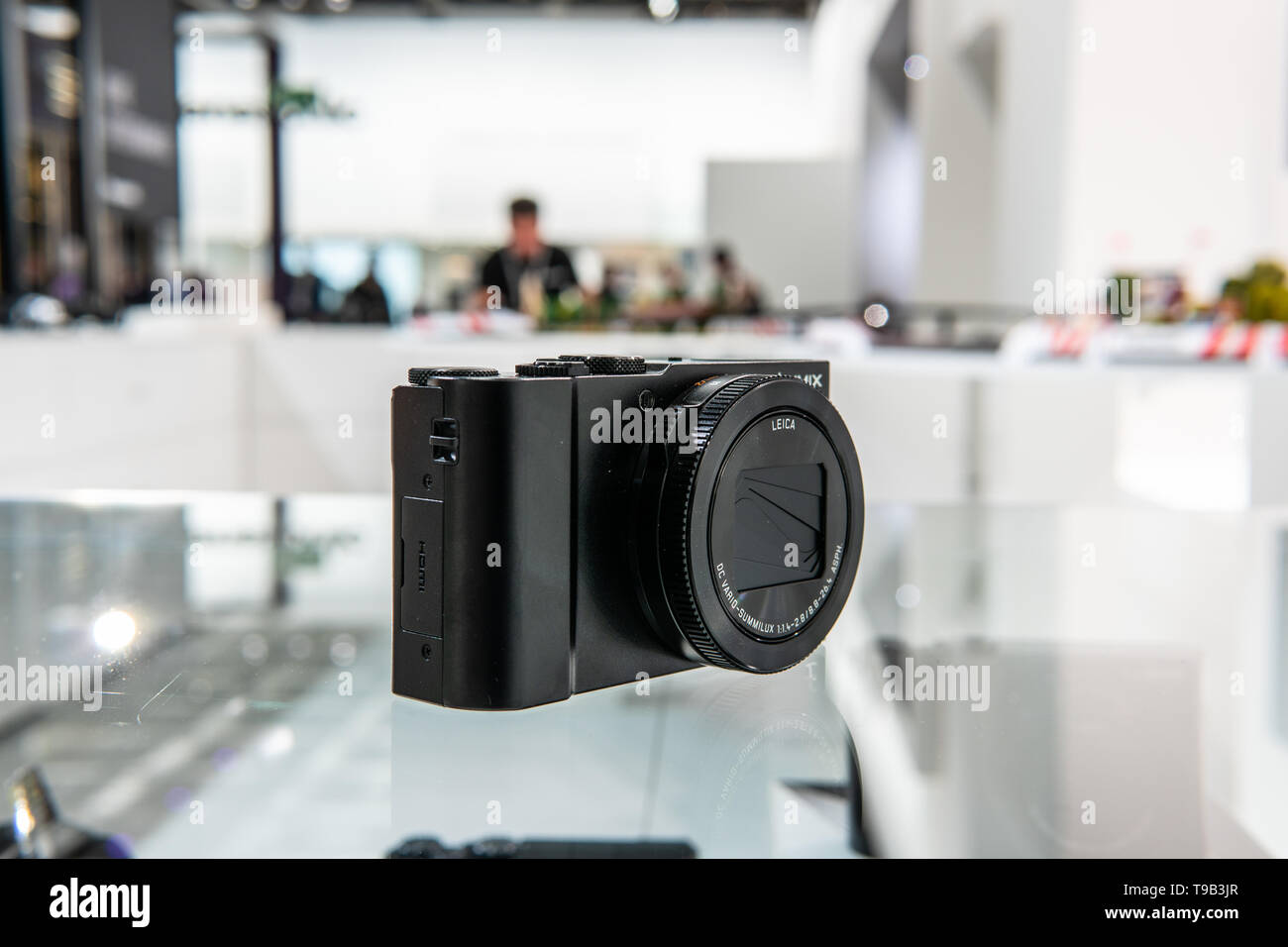 Panasonic Lumix LX15 WIFI 3x Zoom Digital Ultra Camera on display at Panasonic exhibition showroom, Global Innovations Show IFA 2018 Stock Photo - Alamy