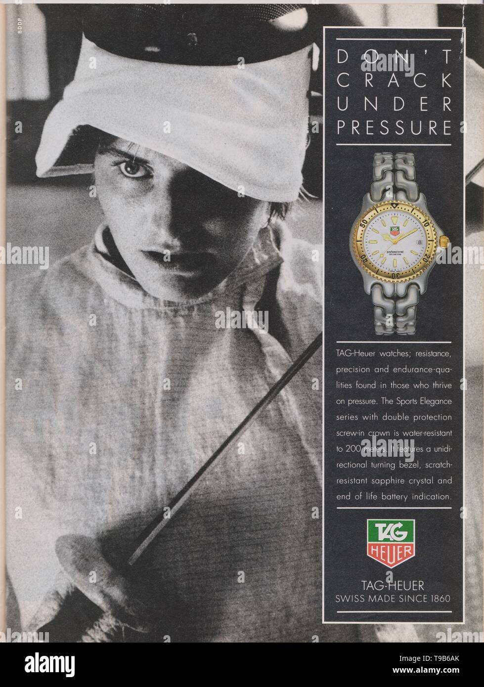 Tag heuer poster hi-res stock photography and images - Alamy