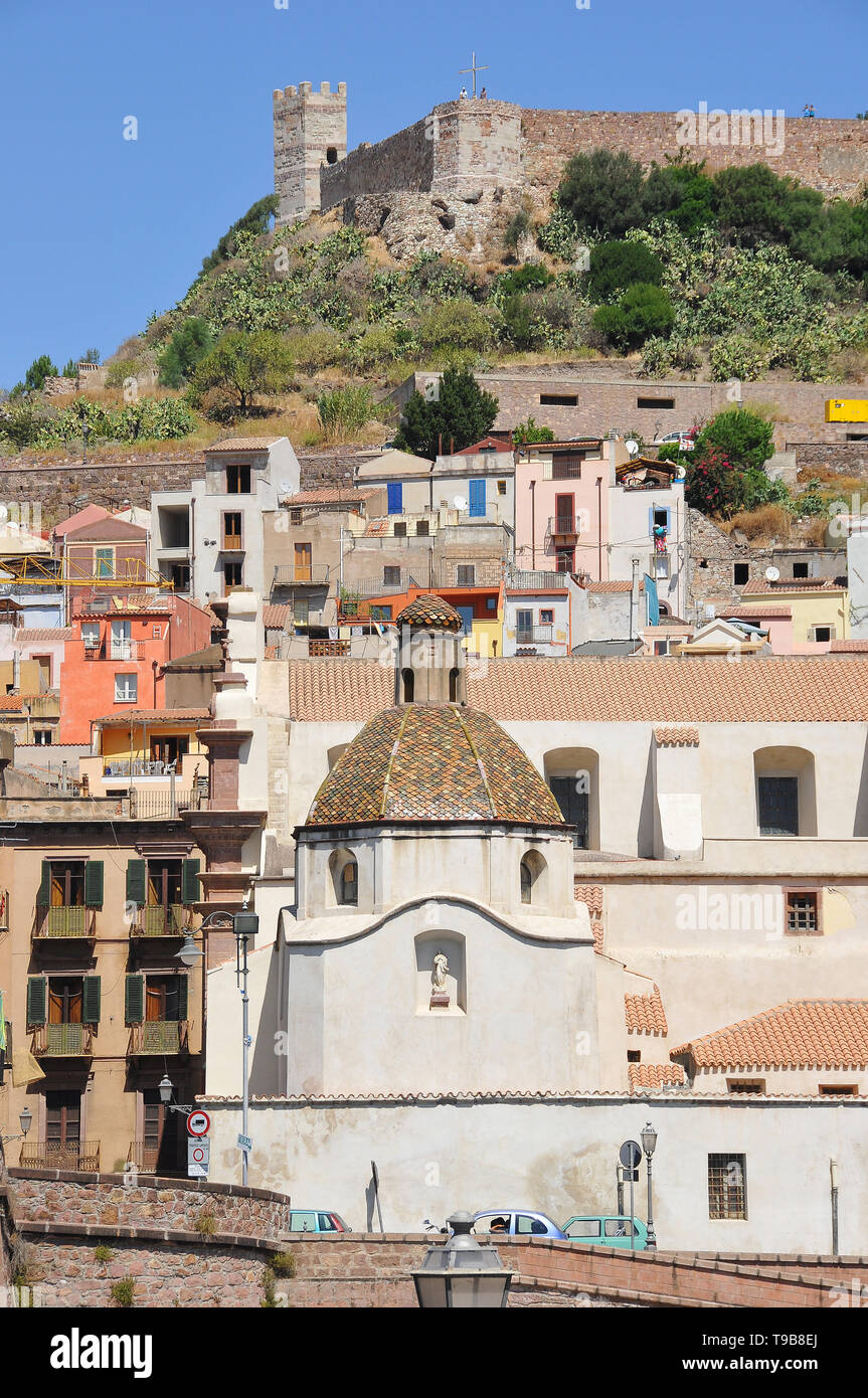 castle, Bosa, Sardinia, Italy Stock Photo Alamy