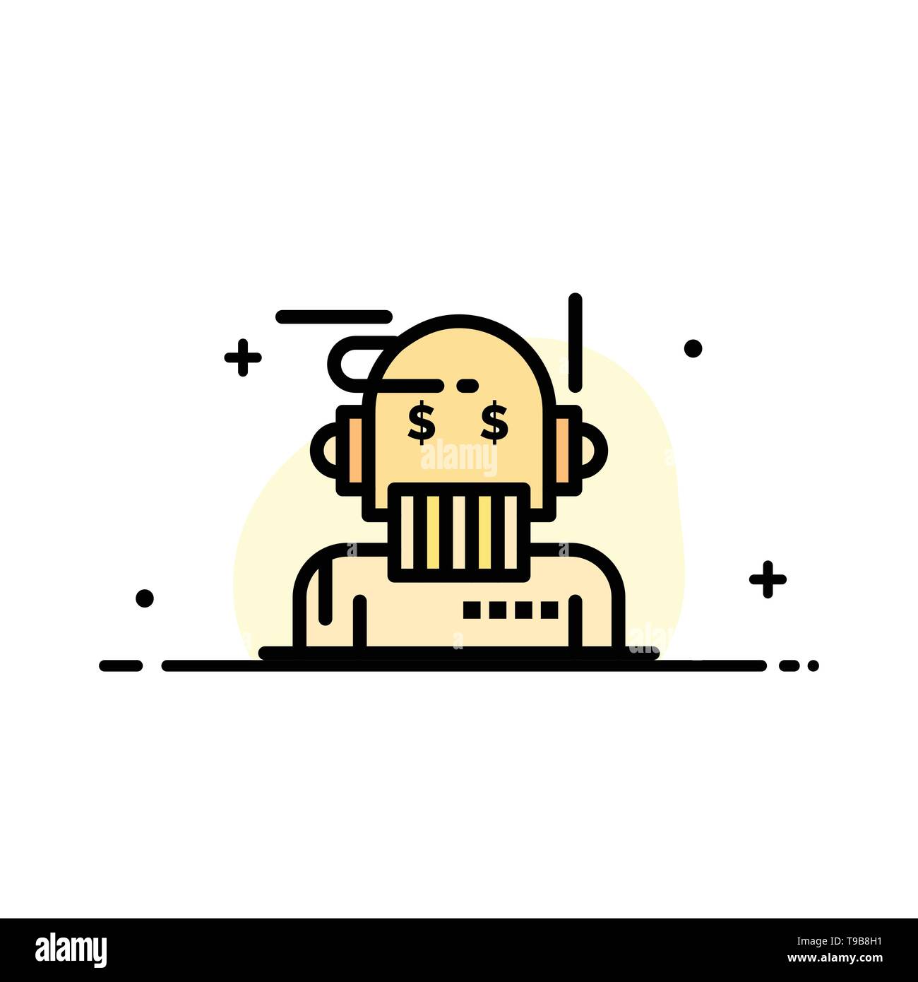 Robot Advisor Adviser Advisor Algorithm Analyst Business Flat