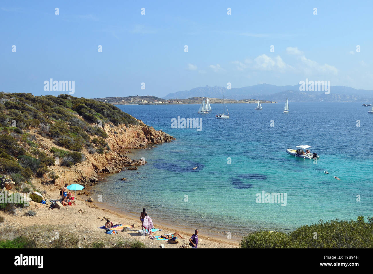Caprera Island, Sardinia, Italy Stock Photo - Alamy