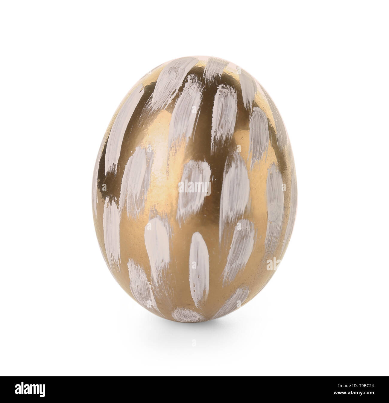 Beautiful Easter egg on white background Stock Photo - Alamy