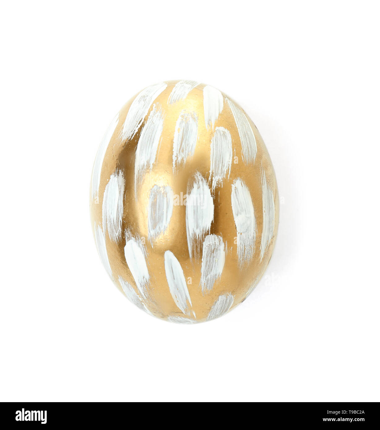 Beautiful Easter egg on white background Stock Photo - Alamy