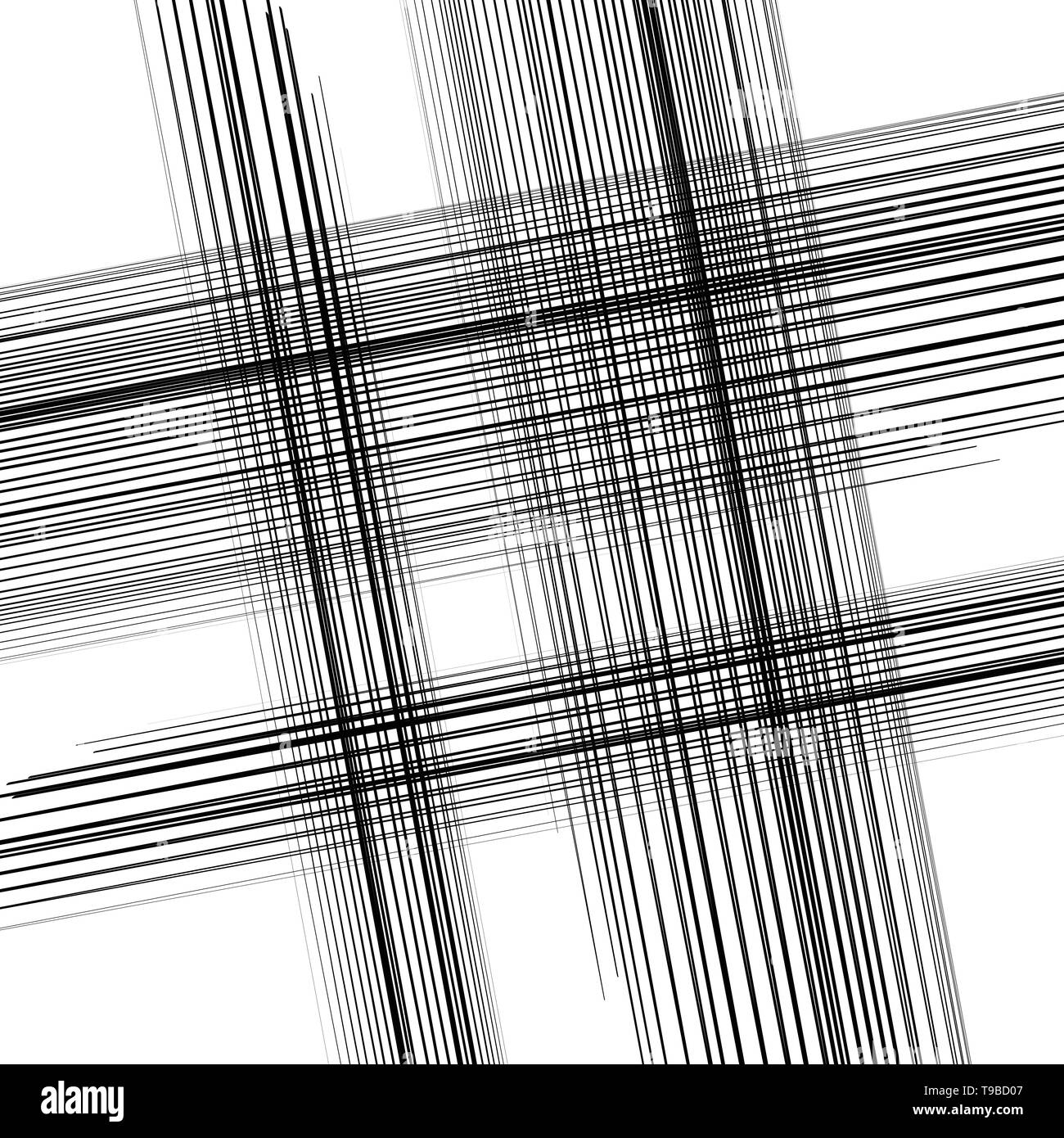 Random Patterned Lines Paralell lines Black and White Stock Photos & Images - Alamy