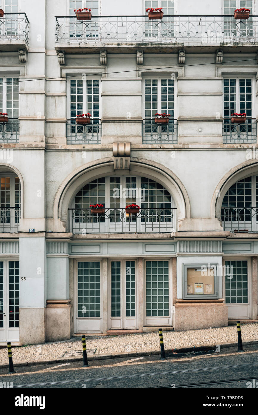 Historic architecture in Lisbon, Portugal Stock Photo - Alamy