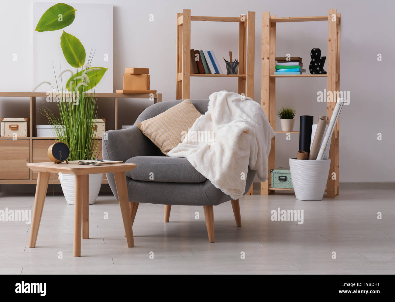cozy armchair