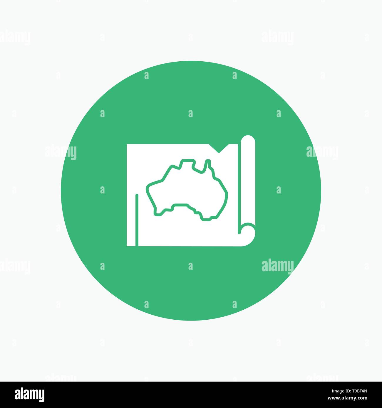 Australia, Australian, Country, Location, Map, Travel Stock Vector