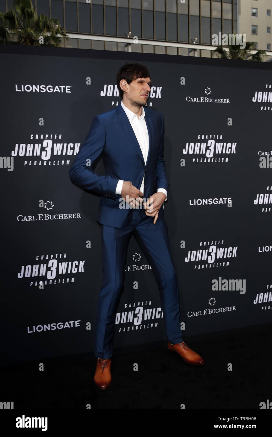 HOLLYWOOD, LOS ANGELES, CALIFORNIA, USA - MAY 15: Boban Marjanovic arrives  at the Los Angeles Special Screening Of Lionsgate's 'John Wick: Chapter 3 -  Parabellum' held at the TCL Chinese Theatre IMAX