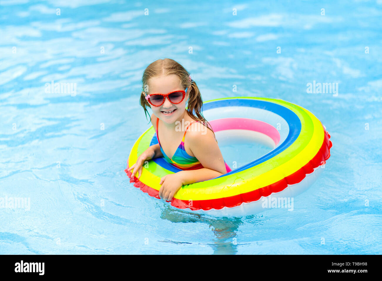 Junior Children Kids Safety Float Swimming Training Swim Pool Costume Suit 