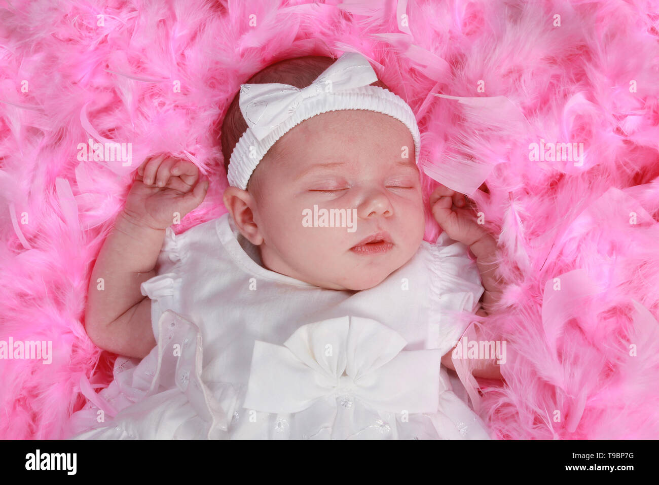 New born baby girl in hires stock photography and images Alamy