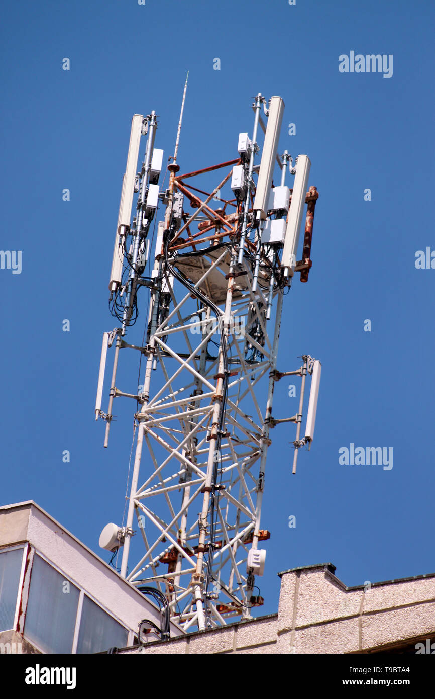 Base Station Aerial High Resolution Stock Photography and Images - Alamy