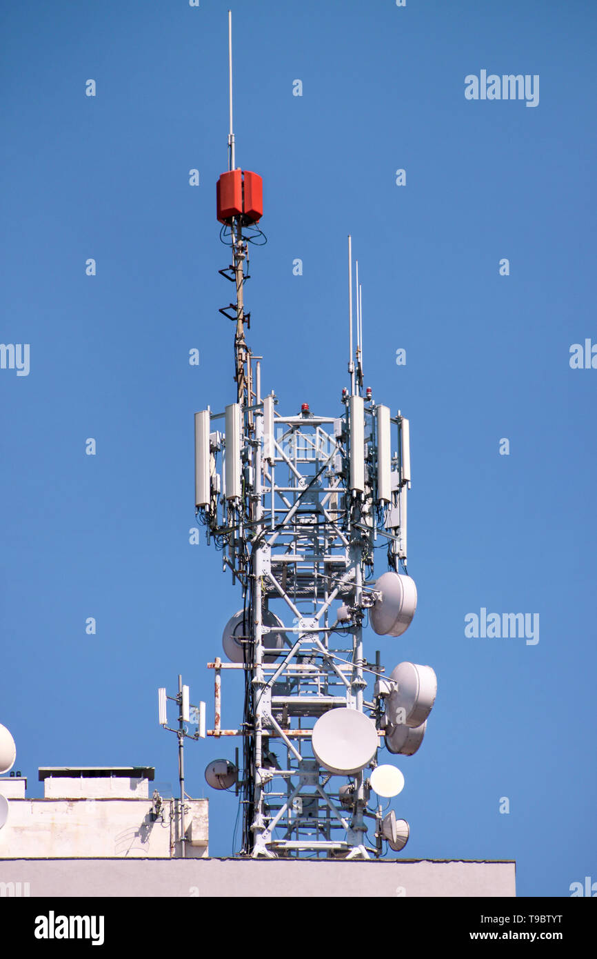 network repeaters, base transceiver station. Tower