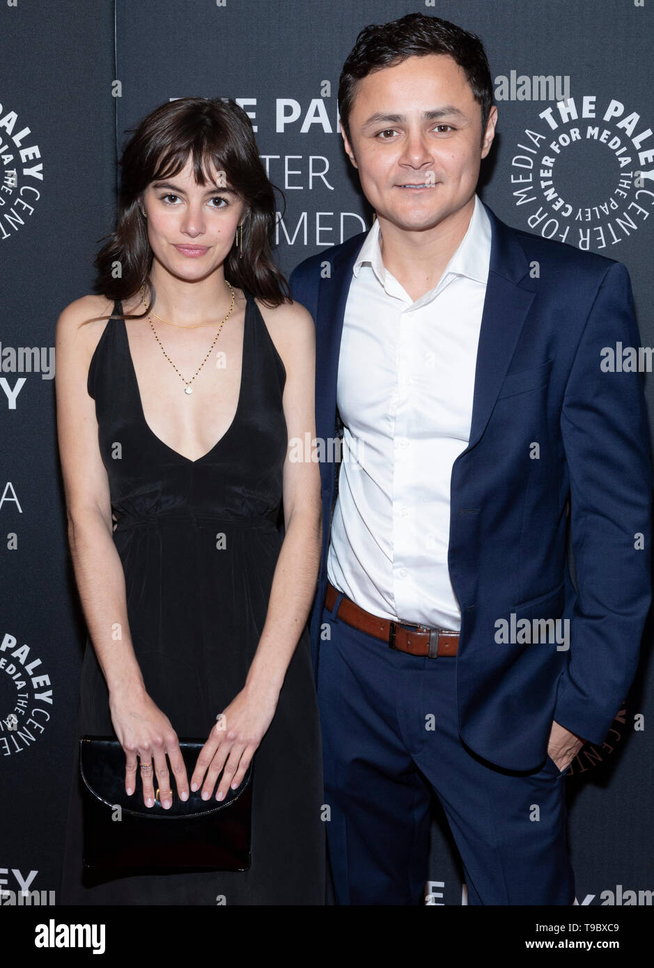 New York, NY - May 15, 2019: Guest and Arturo Castro attend The Paley