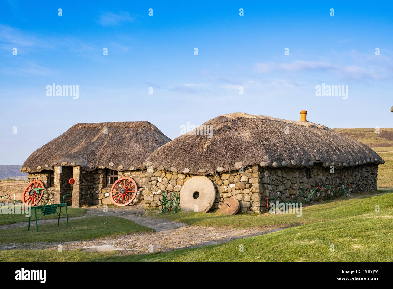 Skye Museum of Island Life, Kilmuir, Isle of Skye, Scotland, United Kingdom Stock Photo Alamy