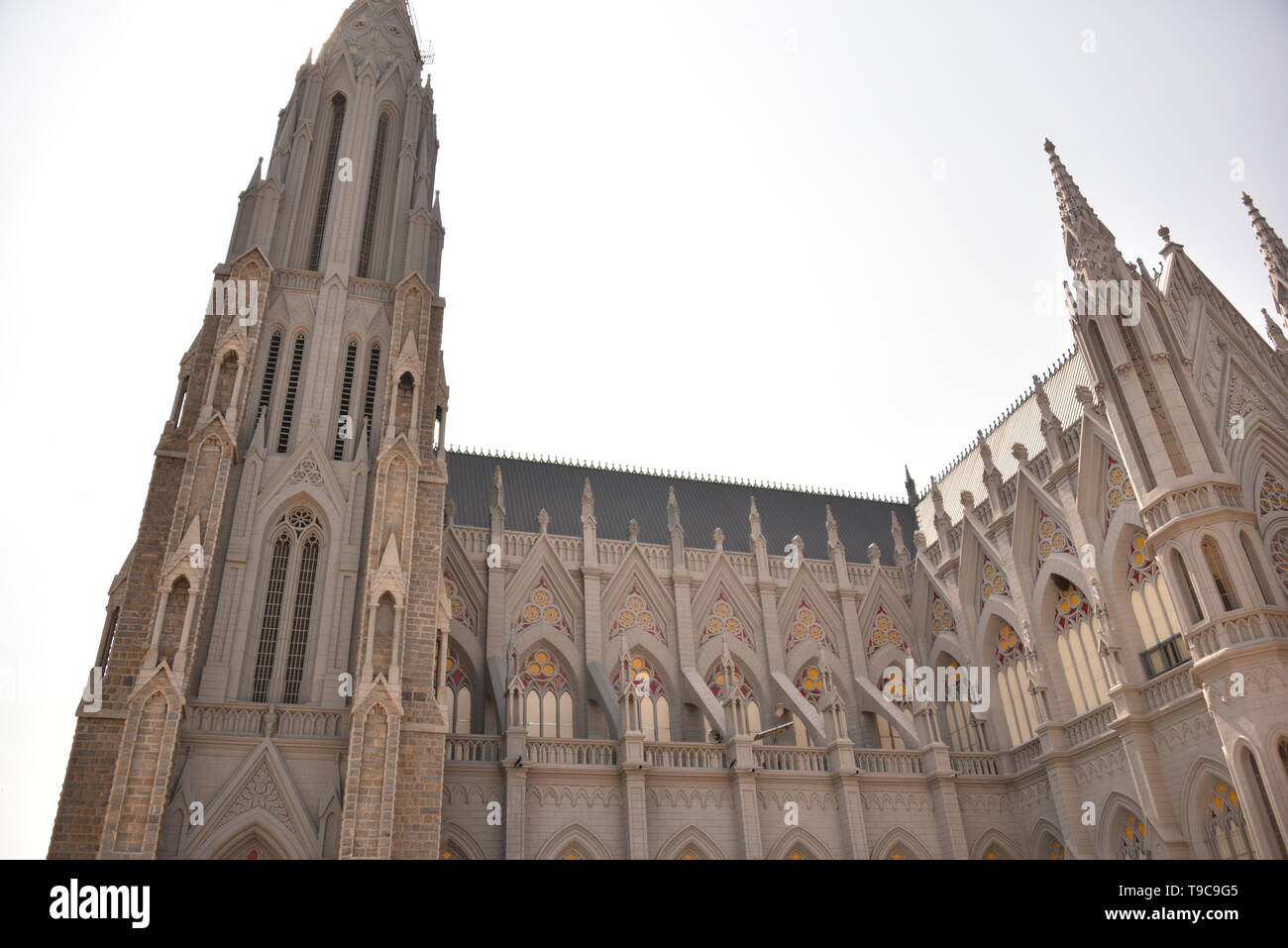 Cathedral of St. Joseph and St. Philomena, Mysore, Karnataka, India Stock Photo