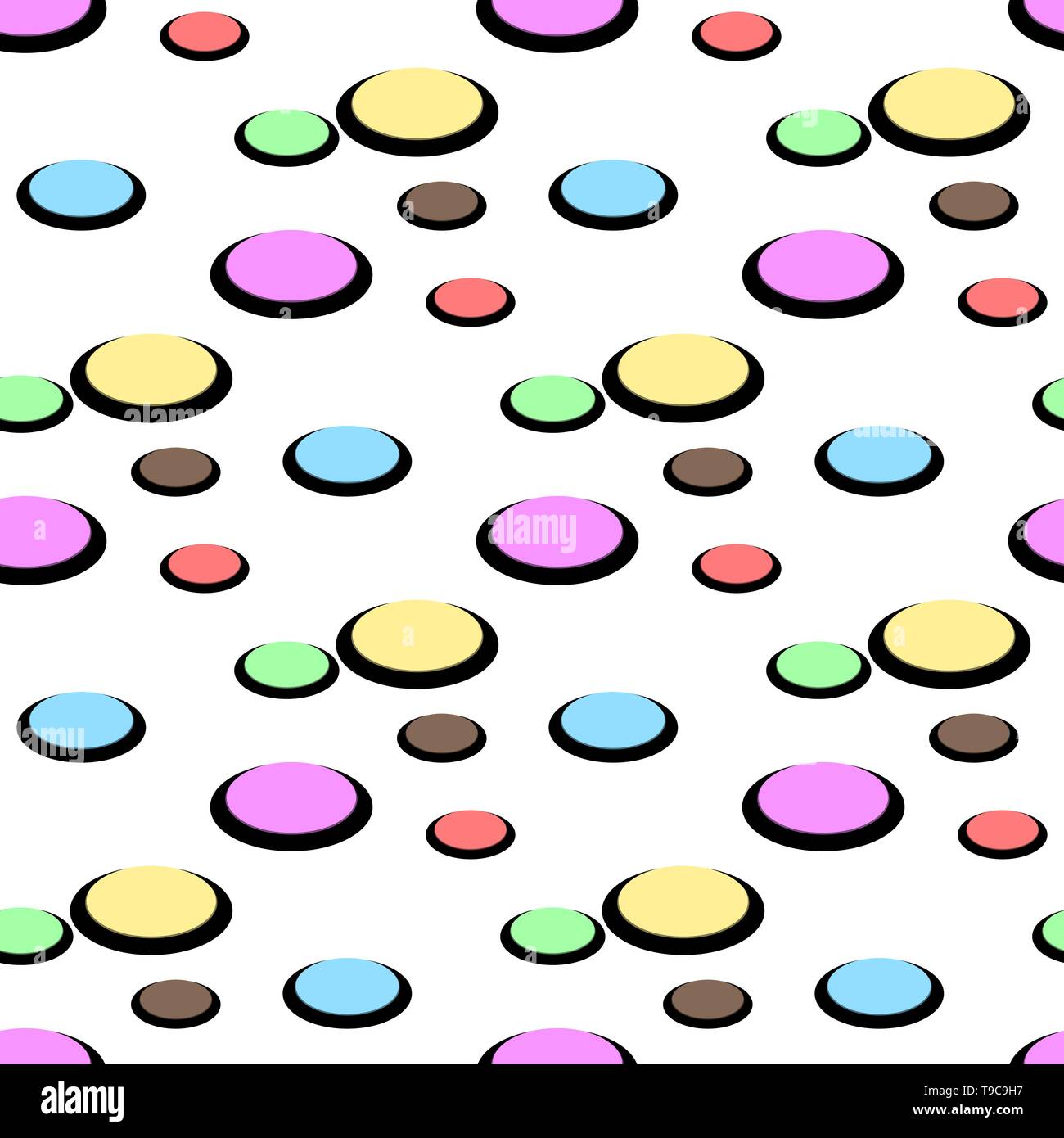 Navy blue background white dots hi-res stock photography and images - Alamy