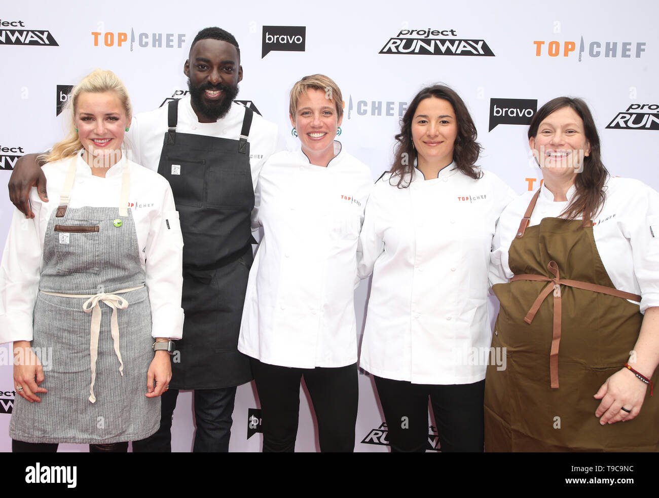 Bravo's "Top Chef" And "Project Runway" - A Night Of Food And Fashion FYC  Red Carpet Event Featuring: Kelsey Barnard Clark, Eric Adjepong, Adrienne  Wright, Michelle Minori, Sara Bradley Where: Burbank, California,