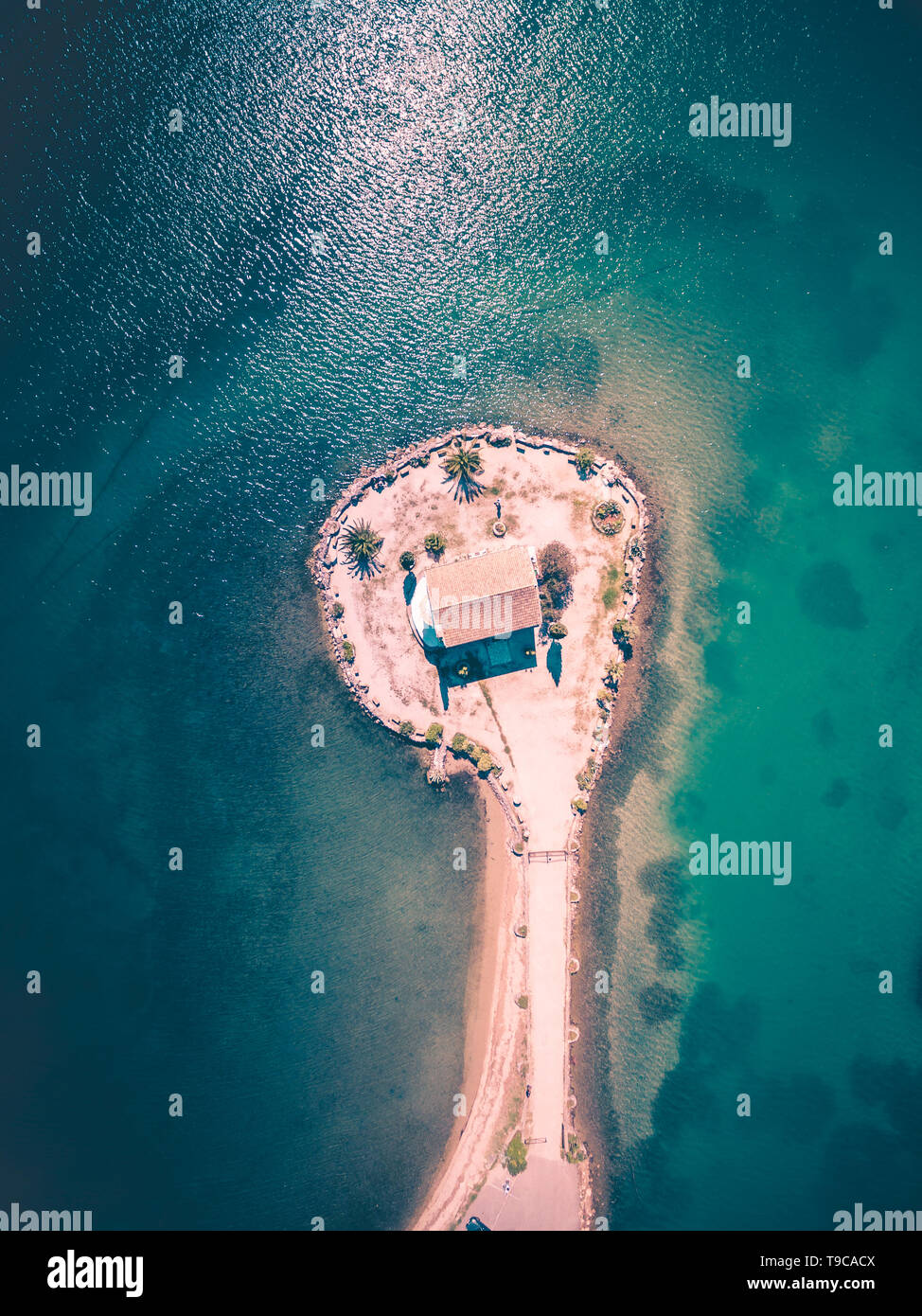 Kommeno Bay Corfu Map Kommeno Bay Corfu High Resolution Stock Photography And Images - Alamy