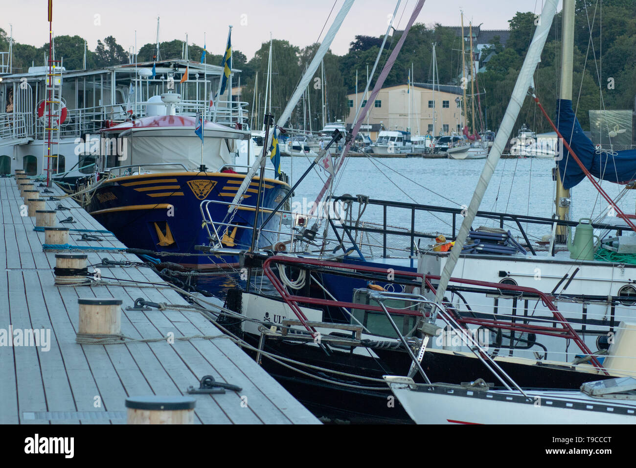 Boats at the dock Stock Photo - Alamy