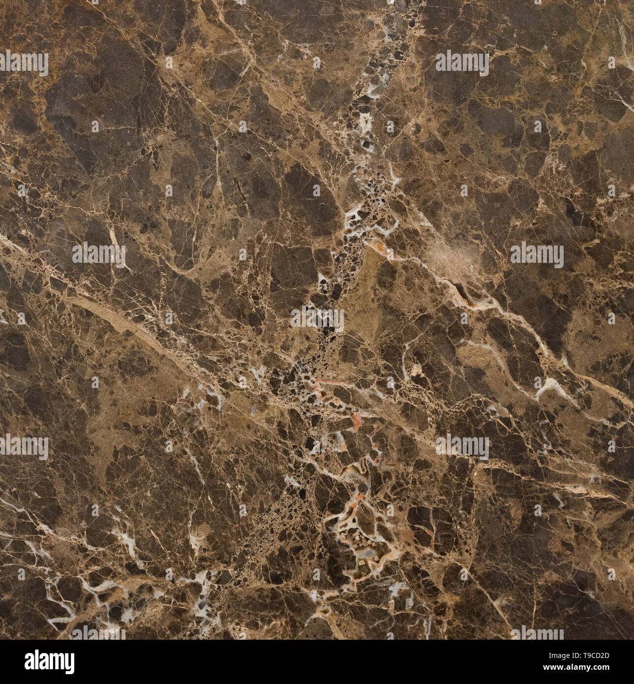 Awesome brown natural marble stone texture for new design Stock Photo