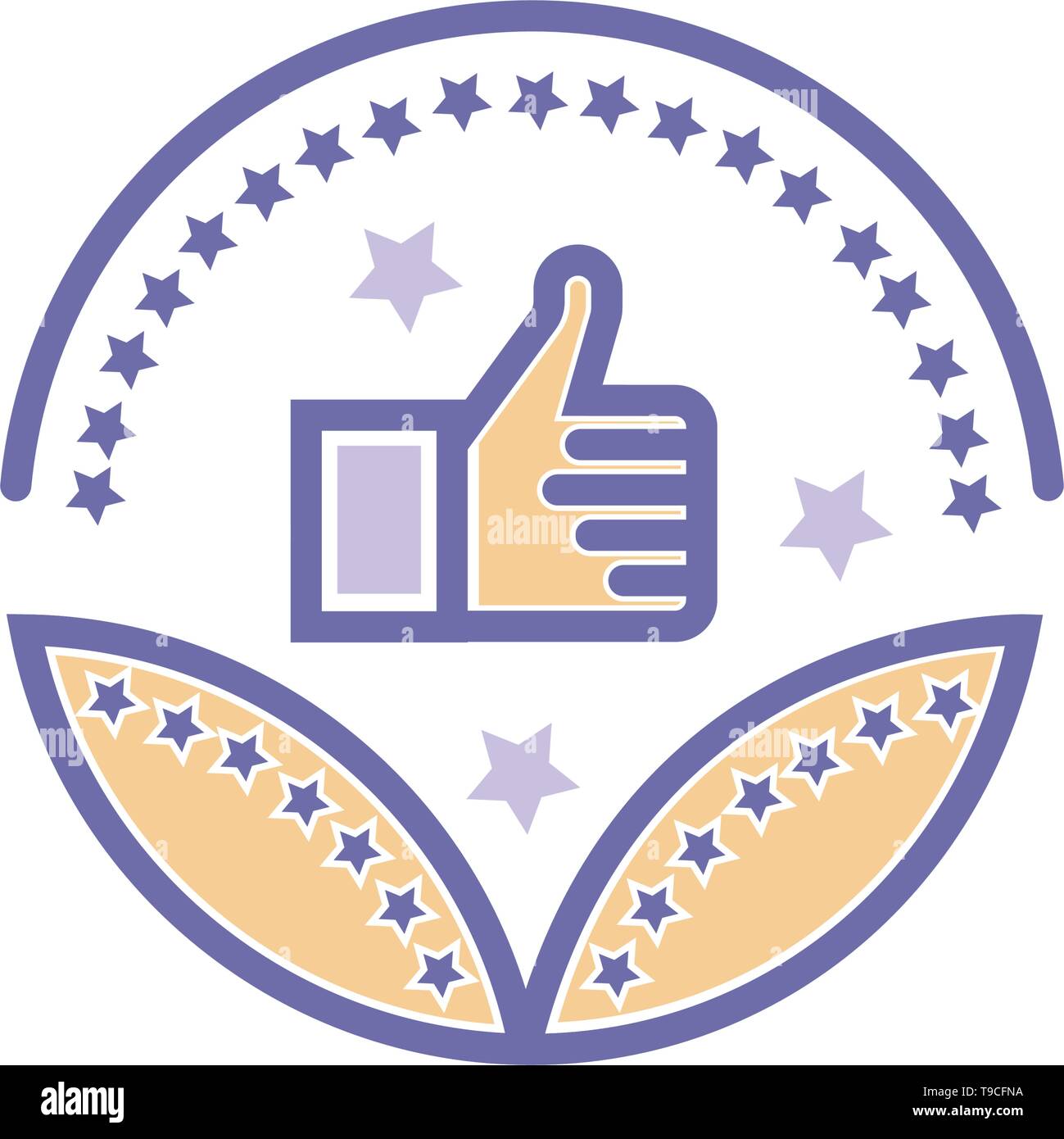 Like Business sign icon- vector sign symbol Stock Vector Image & Art ...