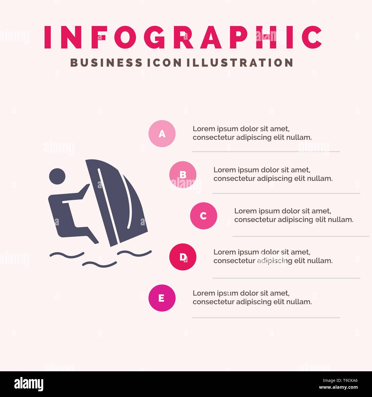 Surfer Surfing Water Wind Sport Solid Icon Infographics Surfer Surfing Water Wind Sport Solid Icon Infographics