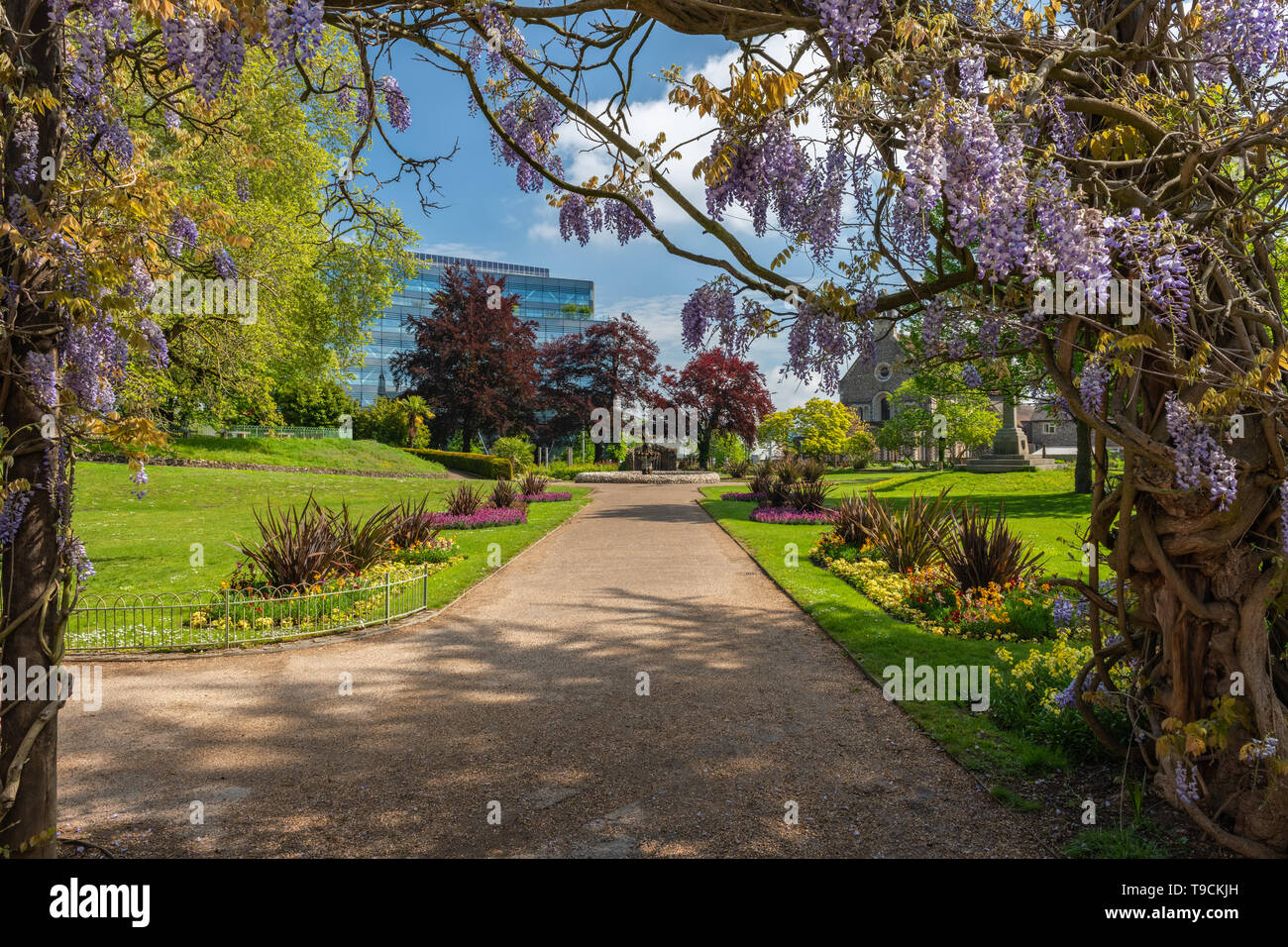 Forbury Gardens, Reading Berkshire United Kingdom Stock Photo