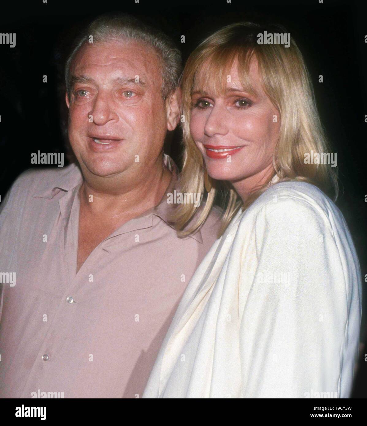 Rodney Dangerfield Sally Kellerman 1987 Photo By John Barrett/PHOTOlink.net Stock Photo