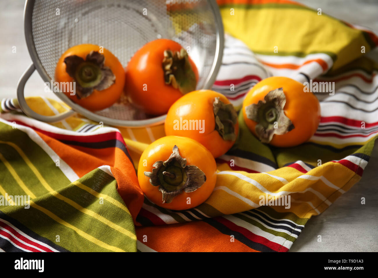 Japanese Date Plum High Resolution Stock Photography and Images - Alamy
