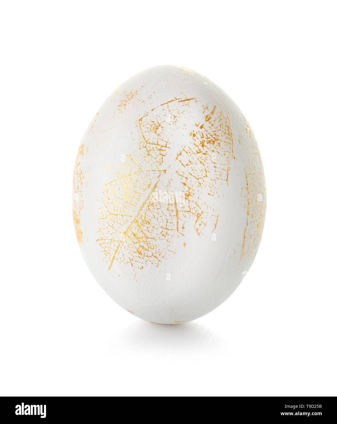 Beautiful Easter egg on white background Stock Photo - Alamy