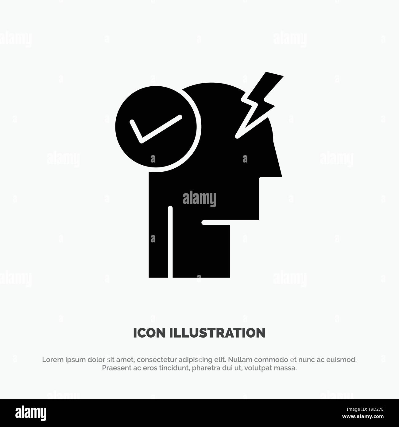 Brain overload Stock Vector Images - Alamy