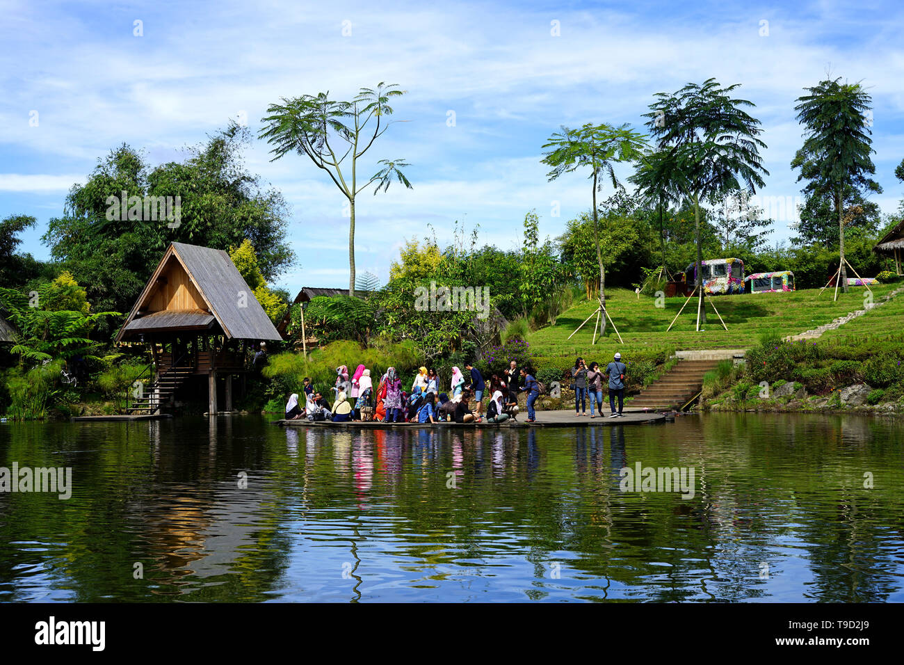 Dusun Bambu Park, Lembang, Stock - Alamy