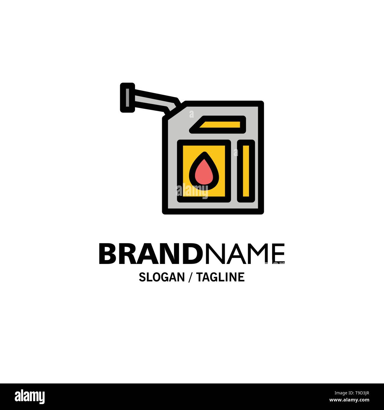 Petrol station logo Stock Vector Images Alamy