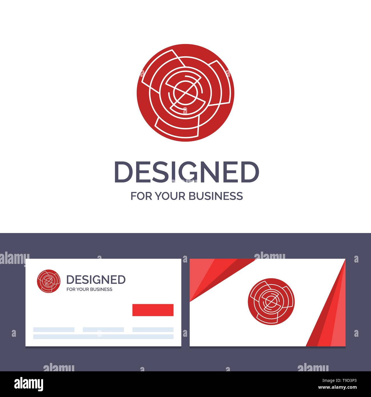 Creative Business Card and Logo template Complexity, Business